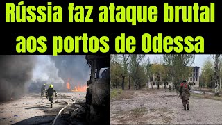 Rússia faz ataque sem precedentes à zona portuária de Odessa e teve muito mais [upl. by Eenahs]