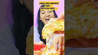 So cheesyyyy  Double cheese margherita with extra CHEESE  Ovenstory Margherita Pizza Review [upl. by Pryce]