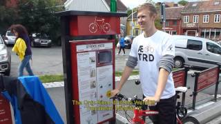 Bike Lift Trondheim  The Only in the World [upl. by Keller147]