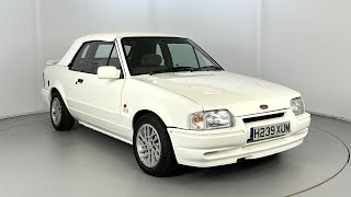 Ford Escort XR3i Cabriolet [upl. by Lou115]