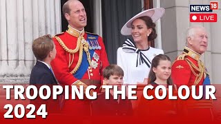 UK Trooping The Colour 2024 LIVE  King Charles III Leads The Annual Trooping The Colour Event N18L [upl. by Eirroc]