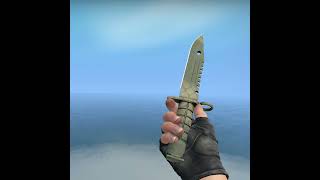 CSGO M9 BAYONET  Safari Mesh [upl. by Eislel]