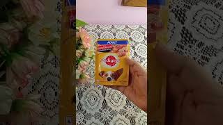 Pedigree Chicken and Liver Chunks in Gravy  Pedigree Gravy pets pedigree dog dogfood [upl. by Warga]