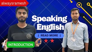 🎤 SELF INTRODUCTION परिचय 💥  English Speaking amp Conversation english Hinglish alwaysramesh21 [upl. by Ayram623]