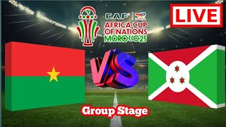 🚨LiveBurkina Faso Vs BurundiAfrica Cup Of Nations Qualification Afcon2025Q Group StageRound 3 [upl. by Olive]