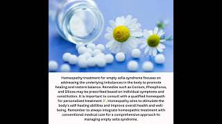 Homeopathy Treatment For Empty sella syndrometrendingreels [upl. by Anirehtac]