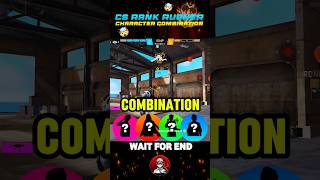 🤯 Cs Rank Deadly Character Combination 🤯 Free fire 🔥 freefire garenafreefire tipandtricks [upl. by Chem]