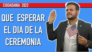 QUE ESPERAR EL DIA DE TU CEREMONIA EN EL 2022 [upl. by Hy]