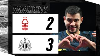 Nottingham Forest 2 Newcastle United 3  Premier League Highlights [upl. by Booma]