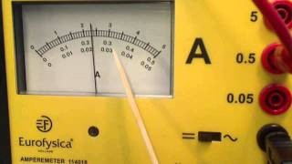 aflezen stroommeter  amperemeter [upl. by Auginahs]