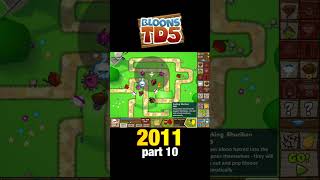 Bloons TD 5 2011 part 10 bloons btd5 bloonstd5 2011 bloonsgameplay [upl. by Oilasor]