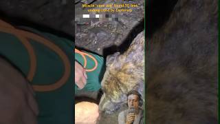 Miracle ‘cave dog’ found 50 feet underground by explorers rescuedog dog cave explorer shorts [upl. by Hubble286]