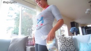 BABY BUMP IS SHOWING  September 18 2013  itsJudysLife Vlog [upl. by Cormac754]