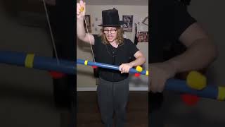 The pom pom stick comedy comedymagic memes meme magictrick magicshow puzzle brainpuzzle [upl. by O'Doneven]