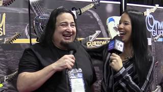 Dino Cazares at NAMM 2020 with Ormsby Guitars [upl. by Humfrid]