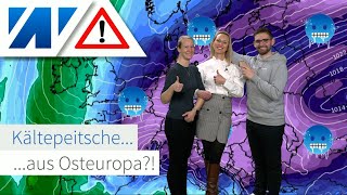 GFS mit WinterHammer Polarer Kaltluftvorstoß bis ans Mittelmeer Ruppig in die neue Woche [upl. by Margot280]