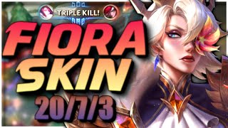 NEW BATTLE QUEEN FIORA SKIN UPCOMING PATCH 1416 GAMEPLAY [upl. by Jenna]