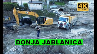 Donja Jablanica 15 dana nakon poplaveI dalje aktivan duboki mulj oko džamije 4K dron [upl. by Einberger33]