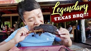 I Waited 5 HOURS for this LEGENDARY TEXAS BBQ Franklin vs Terry Blacks BBQ in Austin Texas [upl. by Corbet16]