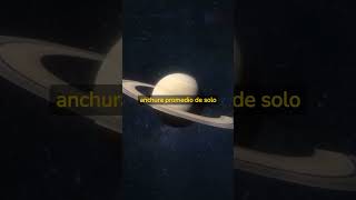 Datos del ANILLO de SATURNO [upl. by Tri]