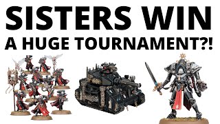 Adepta Sororitas just Won a HUGE Tournament  Three Strong Sisters of Battle Army Lists [upl. by Eikcaj]