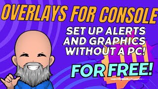 FREE Overlays For Console Streamers No PC Required [upl. by Suoivatnod211]