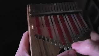 Singing in the Dark Improv 1899 Hugh Tracey treble Bb kalimba [upl. by Douty570]