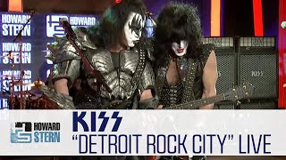 KISS “Detroit Rock City” Live on the Stern Show [upl. by Anura967]