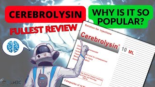 Cerebrolysin Review and Answering FAQs Injectable Brains [upl. by Leiuqese]