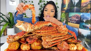 KING CRAB SEAFOOD BOIL MUKBANG   Diddy may never see the outside world again [upl. by Assila]