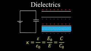 Dielectrics Capacitors Capacitance Electric Potential Electric Field  Physics [upl. by Gabel]