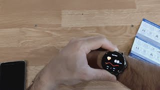 Smartwatch Homem relógio inteligente com chamadas 143 redondo AMOLED pulseira de atividade pulsóm [upl. by Alemac111]