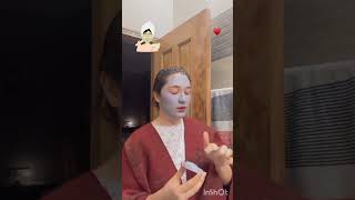 Hair Oil Massage meriumpervaizlife meriumpervaiz youtubeshorts hairstyle [upl. by Nojed]