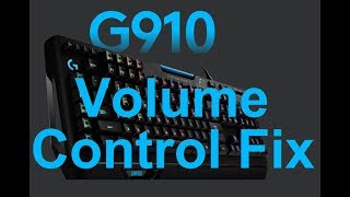 Logitech G910 Volume Control Repair [upl. by Artnoed]