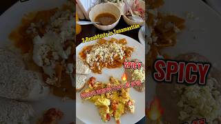 Delicious breakfasts to start a full day of travel adventures in Tenamaxtlan Mexico 2 brekkies [upl. by Notsahc]