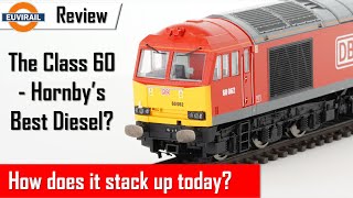 Review Hornby Class 60 R3885 DB Cargo UK Livery 60062 quotStainless Pioneerquot  entire 2022 range [upl. by Ahtamas]