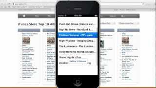 JSON Parsing Tutorial  Xcode 45  Top 10 iTunes Albums [upl. by Imak]