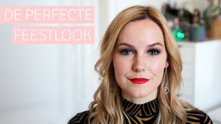 TUTORIAL De perfecte makeuplook voor de feestdagen [upl. by Elag]