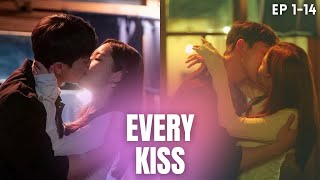 Forecasting Love and Weather Ep 114 Every Kiss Scene  Park Min Young and Song Kang Kiss Scenes ❤️ [upl. by Chinua]