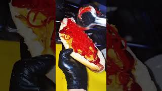 Hot Dog time🔥 foodblogger fastfood hotdog food yummy [upl. by Irot]