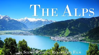 Zell Am See in 4k  Scenic Walking Before IRONMAN 703 Start [upl. by Mcbride]