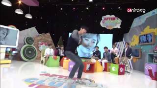 UKISS Jun dancing to quotTreasurequot Bruno Mars HD [upl. by Aivuy]