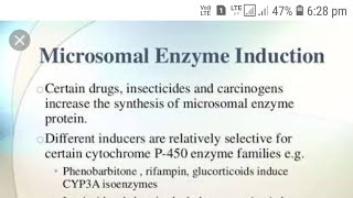 Microsomal Enzyme Indunction Rifampicin Isoniazid Phenytoin [upl. by Scot]