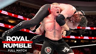 FULL MATCH  Brock Lesnar vs Kane Royal Rumble WWE2K24 [upl. by Etterraj]