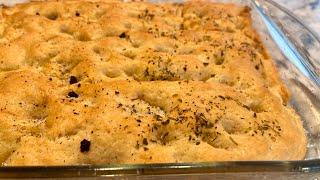 Easy Focaccia RecipeFocaccia Made 3 Ways [upl. by Ariaet]