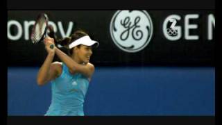 Ana Ivanovic  Backhand [upl. by Torrlow35]