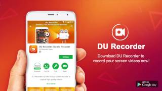 DU Recorder  Best screen recorder for Android no ads with facecam [upl. by Nerol]