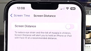 How To Turn Off Eye Protection in iPhone iOS 17 [upl. by Laenej]