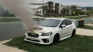 Trying to Blow Up My Subaru  Car Meet 6 [upl. by Ellehsim]