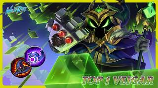 Wild Rift VEIGAR  TOP 1 Final Boss Veigar S13 Ranked Gameplay  Build [upl. by Marlow]